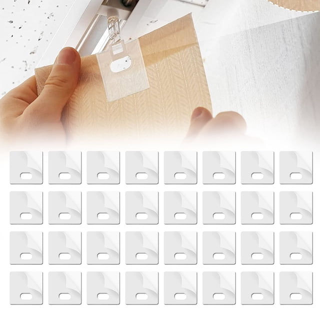 32 Pieces Clear Vertical Blind Repair Tabs, Vertical Blind Repair Vane Savers, Vertical Blinds Replacement Slats