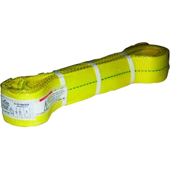 s-line by ancra 20-ee2-9803x10 lifting 2-ply, 3-inch by 10-foot, tapered eye sling, 3"x 10'