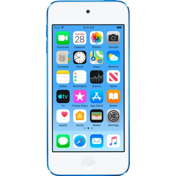 Reproductor de MP3 Reacondicionado iPod Touch 7ma Generación 32GB - Azul MVHU2LL/A (Reacondicionado)
