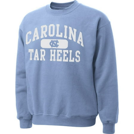NCAA - North Carolina Tar Heels Light Blue Piller Crewneck Sweatshirt