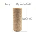 thumbnail image 3 of Rollo de tul de encaje de 15cm y 10 yardas, costura de ropa y tela, decoración de boda, silla de fiesta, faja, arco, Decoración de mesa, 3 of 4
