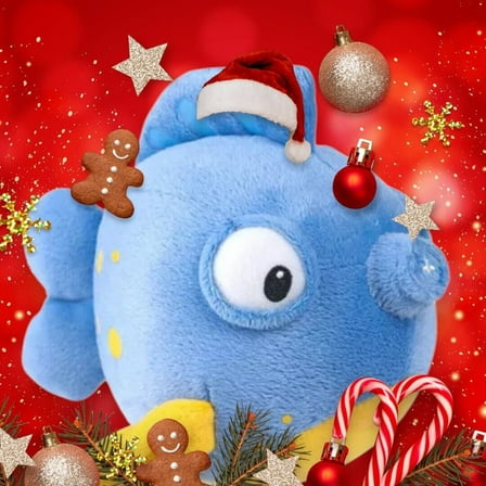 SANTA HAT Doc McStuffins Squeakers 7" Plush Disney Stuffed Doll Holiday GIFT NEW