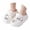 A-White160, variant on Kids Girls Clogs Sparkly Sequins Garden Shoes Glitter Bow Summer Sandals Beach Pool Water Shower Shoes 3-10Y
