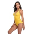 thumbnail image 3 of Traje de baño de una pieza para mujer con control de abdomen y cuello en V s202412247785, 3 of 5