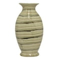 thumbnail image 3 of Sparkling Ceramic Vase - Gold/Ivory, 3 of 4