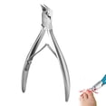 thumbnail image 1 of Fiudx Cortaúñas de Acero Inoxidable, Cortaúñas Fácil de Usar con Recogedor, Cortaúñas Automático, Solución para Uñas Gruesas, Cuidado de Personas Mayores, Diseño Ideal para Viajes., 1 of 2