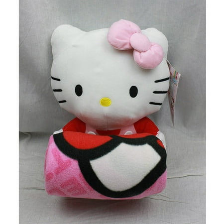 Hello Kitty Plush & Blanket Combo #68390 - Walmart.com