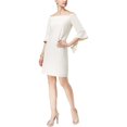 thumbnail image 1 of Vestido recto Thalia Sodi para mujer blanco grande, 1 of 2