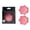 Pink, variant on Venice Reusable Nipple Covers for Women, Silicone Adhesive Nipple Petal Covers, One Size (Pink)