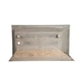 thumbnail image 4 of Acrylic 60" x 32" Alcove Soaker Tub, Left-Hand Drain, White, TAS6032L, 4 of 5