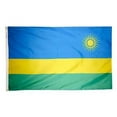thumbnail image 1 of Annin Flagmakers 197112 4 ft. X 6 ft. Nyl-Glo Rwanda Flag, 1 of 1