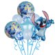 thumbnail image 1 of Disney-Juego de globos de aluminio para fiesta temática de Lilo & Stitch, decoración de fiesta de cumpleaños para niños y niñas, regalo de juguete, 1 of 4