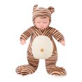 thumbnail image 3 of Vinyl Doll Toy, Tiger Shaped Promote Sleep Vinyl Doll 40cm  For 4 To 6 Years Old Kids ANGGREK Baby Doll, 3 of 8