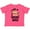 Vintage Hot Pink, variant on Inktastic Monkey I Love Hanging out with My Uncle Boys or Girls Toddler T-Shirt