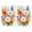 Pioneer Flower-68, variant on 2 Pcs Funny Kitchen Towels,Rooster Illustration Microfiber Dish Towels,Kitchen Tea Towels,Kitchen Towel Set (18" X 26")