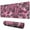 Pink Gray Camouflage-1, variant on Pink Cartoon-style Camouflage mouse Padswaterproofno Slip for Office Home Work GamingmousepadsRubber Base Mousepad with Stitched Edges 31.5x11.8inches