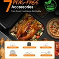 thumbnail image 5 of Nuwave Brio 15.5 QT Digital Air Fryer, X-Large Family Size Air Fryer Rotisserie Oven, 5 of 12