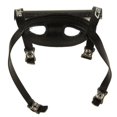 thumbnail image 1 of Correa para barbilla de casco Cascade Lacrosse negra con copa blanca, 1 of 1