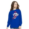 thumbnail image 3 of Awkward Styles Halloween Youth Sweatshirt Creepy Clown Crewneck Tee for Kids, 3 of 5