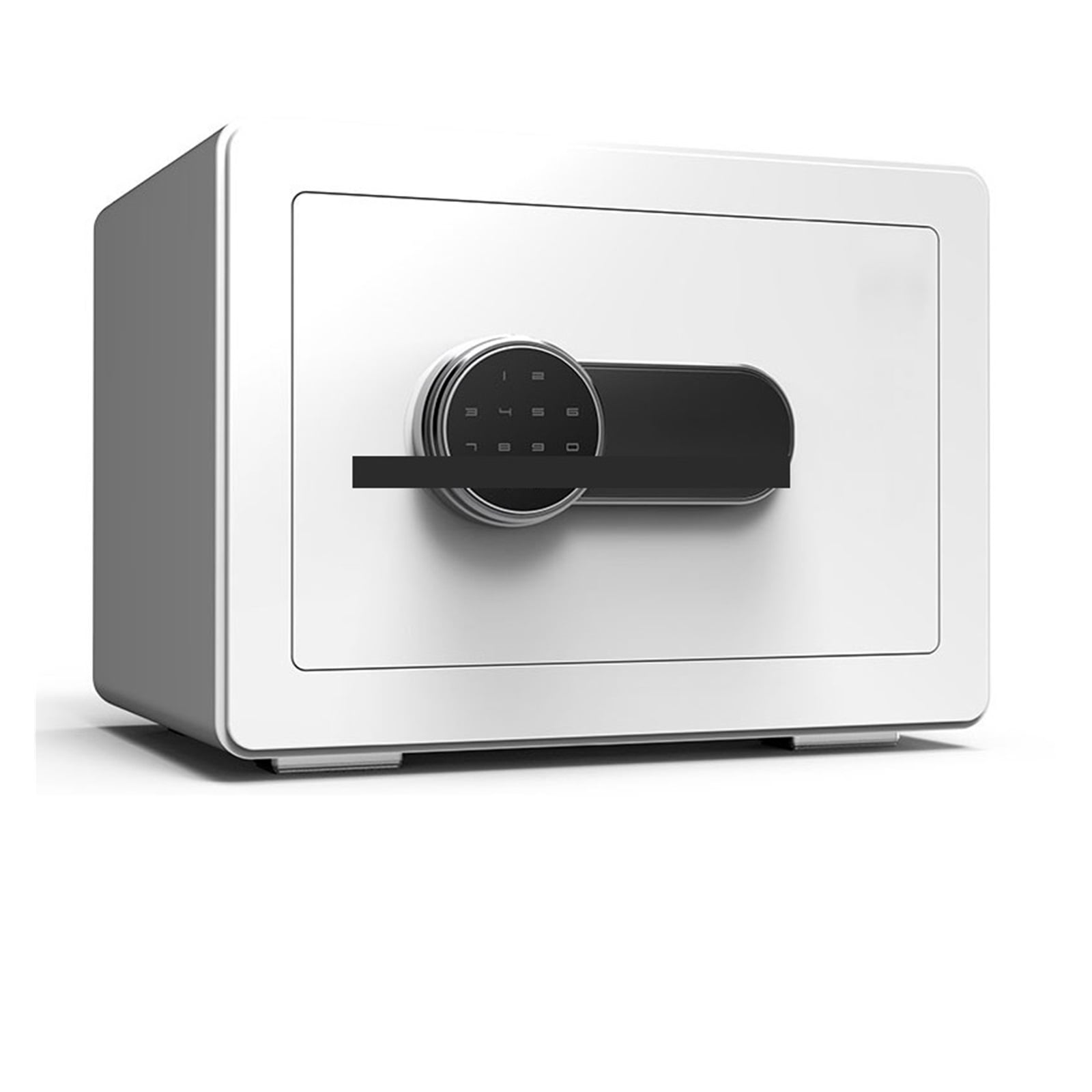 28CM Electronic Safe Deposit Box Secret Hidden Piggy Bank Digital Access & Override Keys For Store Money Guns Jewelry Documents
