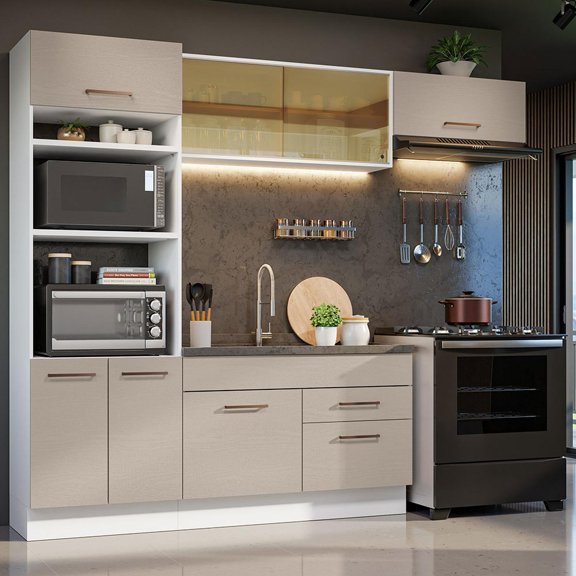 Cocina Integral Completa Modular Madesa Agata 270cm BC 04
