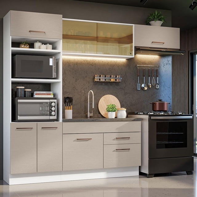 Cocina Integral Completa Modular Madesa Agata 270cm BC 04