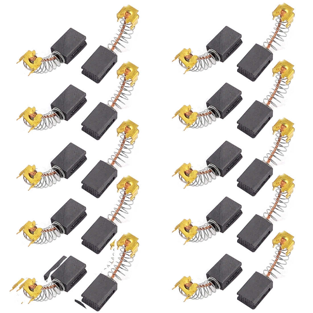 10 Pair CB411 Motor Power Tool Carbon Brushes 15//32/" x 9//25/" x 15//64/" for Makita