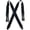 Navy, variant on Size one size Men's Elastic Button End Work Suspenders