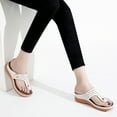 thumbnail image 6 of Ablanczoom Womens Sandals Flip Flops Platform & Wedge Sandals for Women Slides Shoes, 6 of 6