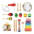thumbnail image 3 of 10 Juegos de Percusión de Juguete Musical Montessori Sunnimix para Niños de 3 A 10 Años, 3 of 8