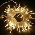 thumbnail image 4 of Keylever 7ft White Artificial Christmas Pine Tree with Warm White LED Lights, Metal Stand, 1000 Tips, 4 of 10