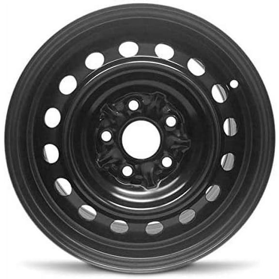 Wheel For 1998-2003 Toyota Sienna 15 inch Black 5 Lug Steel Rim Fits R15 Tire