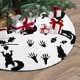 thumbnail image 3 of FMSHPON Squirrels Isolated on White Xmas Christmas Tree Skirt Stand Mat for Holiday Party Decoration Indoor Outdoor 48 inches, 3 of 3