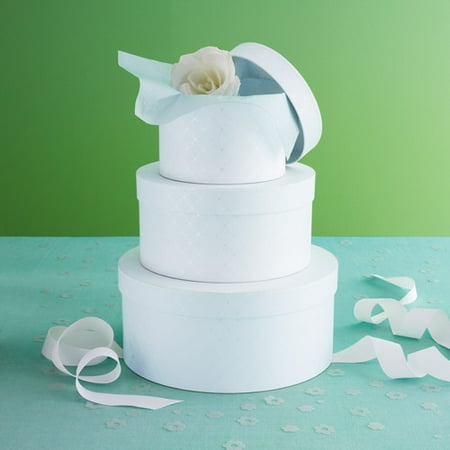Martha Stewart Stacked Round Boxes, Set of 3