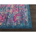 thumbnail image 6 of Nourison Passion Persian Blue 6'7" x 9'6" Area Rug, (7x10), 6 of 7