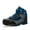 Blue, variant on Men's Waterproof Leather mid Hiking Boots Outdoor Non-Slip Lightweight Trekking Sneakers