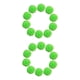 thumbnail image 3 of Naiovety Pack de 10 Bolas de agua Juego reutilizable Juguetes para niños Juguete absorbente Verde Verde 2Conjunto, 3 of 6