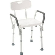 Deluxe Bath Bench With Padded Arms-Style:With Backrest