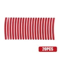 thumbnail image 2 of 20 Pcs Reflective Strip Stickers Wheel Hub Rim Stripe Tape Decal Car Accessories, 2 of 9