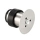 thumbnail image 4 of Tope de puerta de 41x50mm de acero inoxidable cepillado tono plateado, 4 of 5