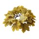 thumbnail image 2 of Guirnalda de hojas de arce otoñales para colgar en la pared, adorno para vela, corona para puerta de entrada, guirnalda de velas para porche, chimenea Amarillo, 2 of 9