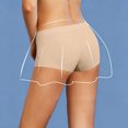 thumbnail image 6 of yboeqw Ladies Ice Silk Seamless Panties Thin Breathable No Show Mid Thigh Length Underwear Size M, 6 of 6