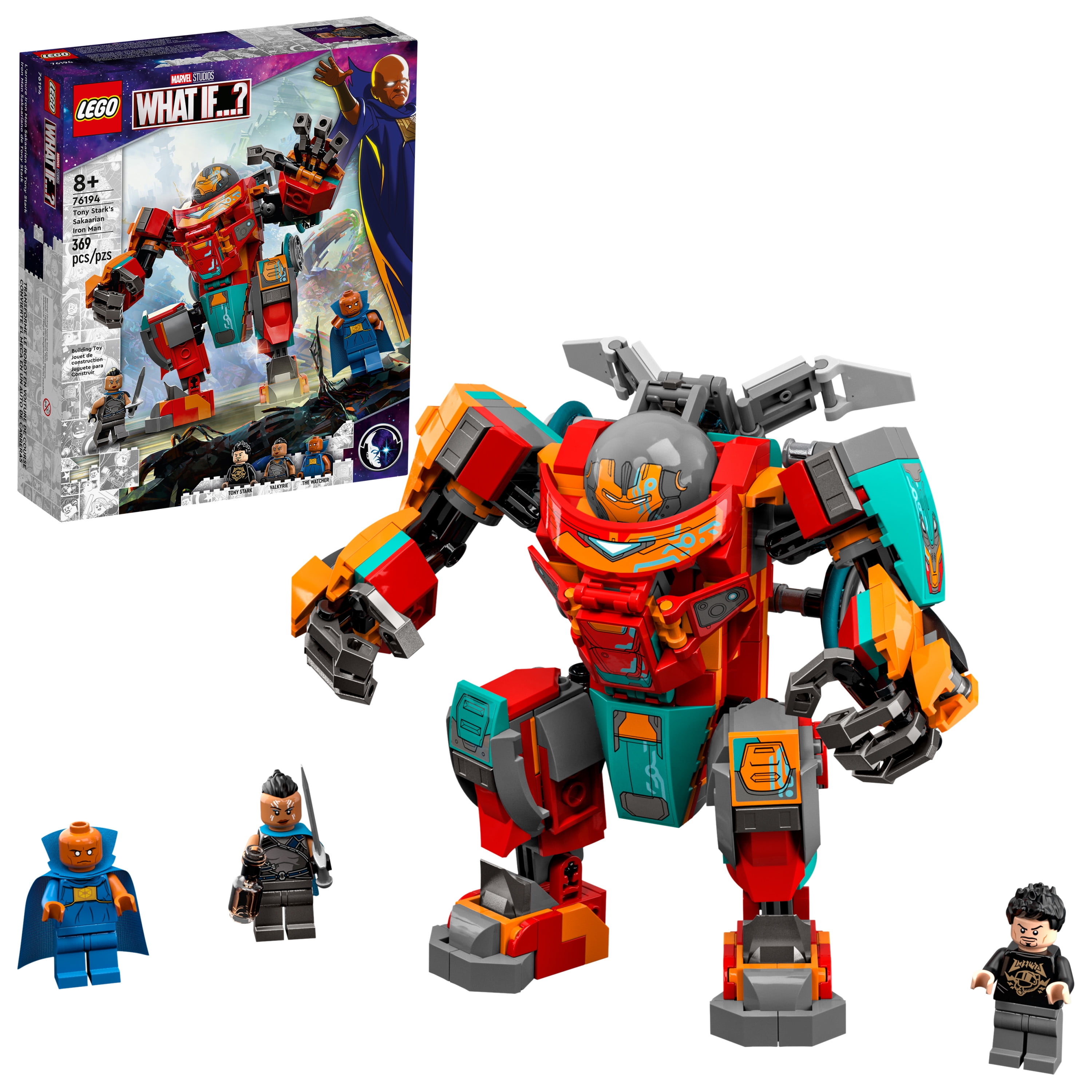 LEGO Marvel Tony Stark's Sakaarian Iron Man 20 Building Toy for Young  Super Heroes 20 Pieces