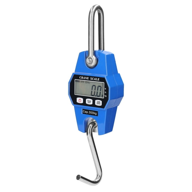 Pesador electrónico Irfora Mini LCD Digital 300kg / 600lb Balanza colgante Portátil Industrial Electrónico Heavy Duty Peso Steelyard Irfora Pesador electrónico