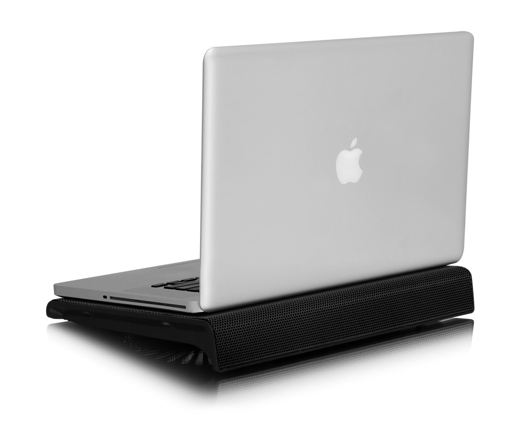 Aluratek ACP01FB - Slim & Portable USB Powered Laptop Cooling Pad with Quiet Dual Fans, Supports up to 17" Laptop and Macbook, Black