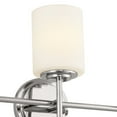 thumbnail image 6 of 55142PN Kichler Lighting Ali - 3 Light Bath Bracket In Traditional Style-11.5 Inches Tall and 23.25 Inches Wide-Polished Nickel Finish, 6 of 10