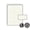 Natural, variant on Business Card Stock, 8-1/2" x 11", 80#, Recycled, Natural, Acid Free, Linen Imaging Finish (Box of 250)