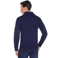thumbnail image 4 of Purcoar Mens V-Neck c Long Sleeve Cardigan Cover-up, 4 of 9