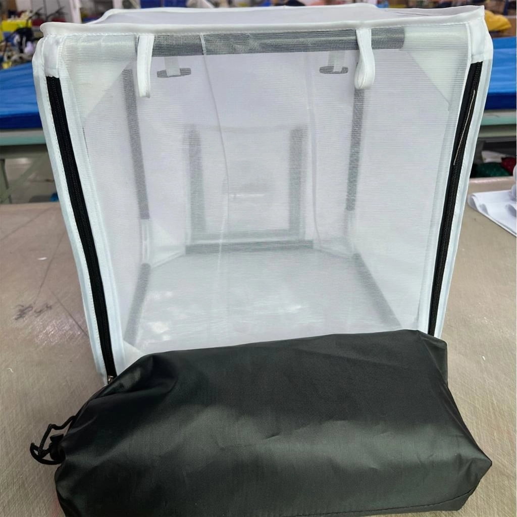 Reusable Airbrush Sprayer Booth Set Detachable Frame For Workshop Home Projects