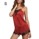 thumbnail image 1 of Conjunto de pijama Mujer Verano Ropa de dormir Pantalones cortos sexy Traje de dormir, Rojo, S 2 piezas Scienceny  AP002041-06, 1 of 7